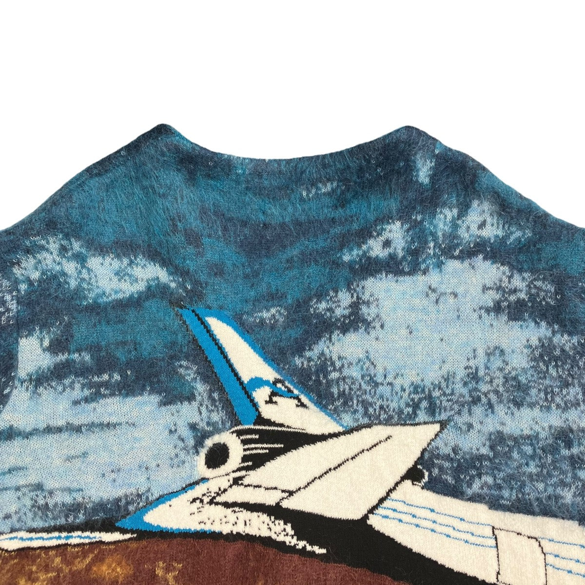 Airplane Intarsia Mohair 2020カーディガン