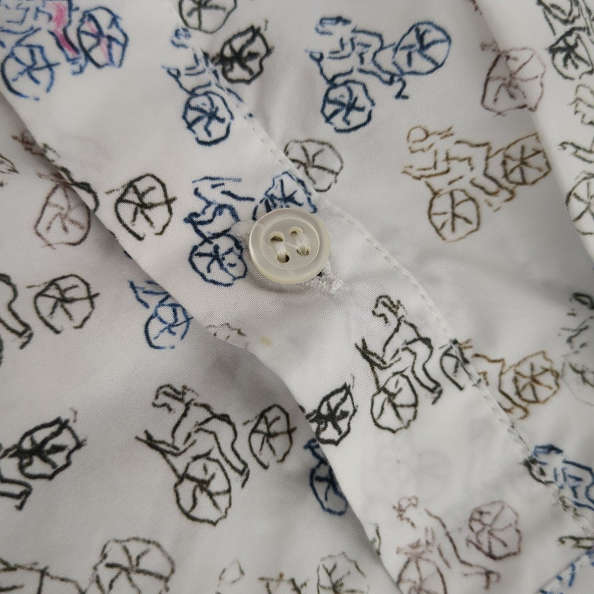 MARNI(マルニ) 総柄シャツM05DL0109 M05DL0109 ホワイト サイズ