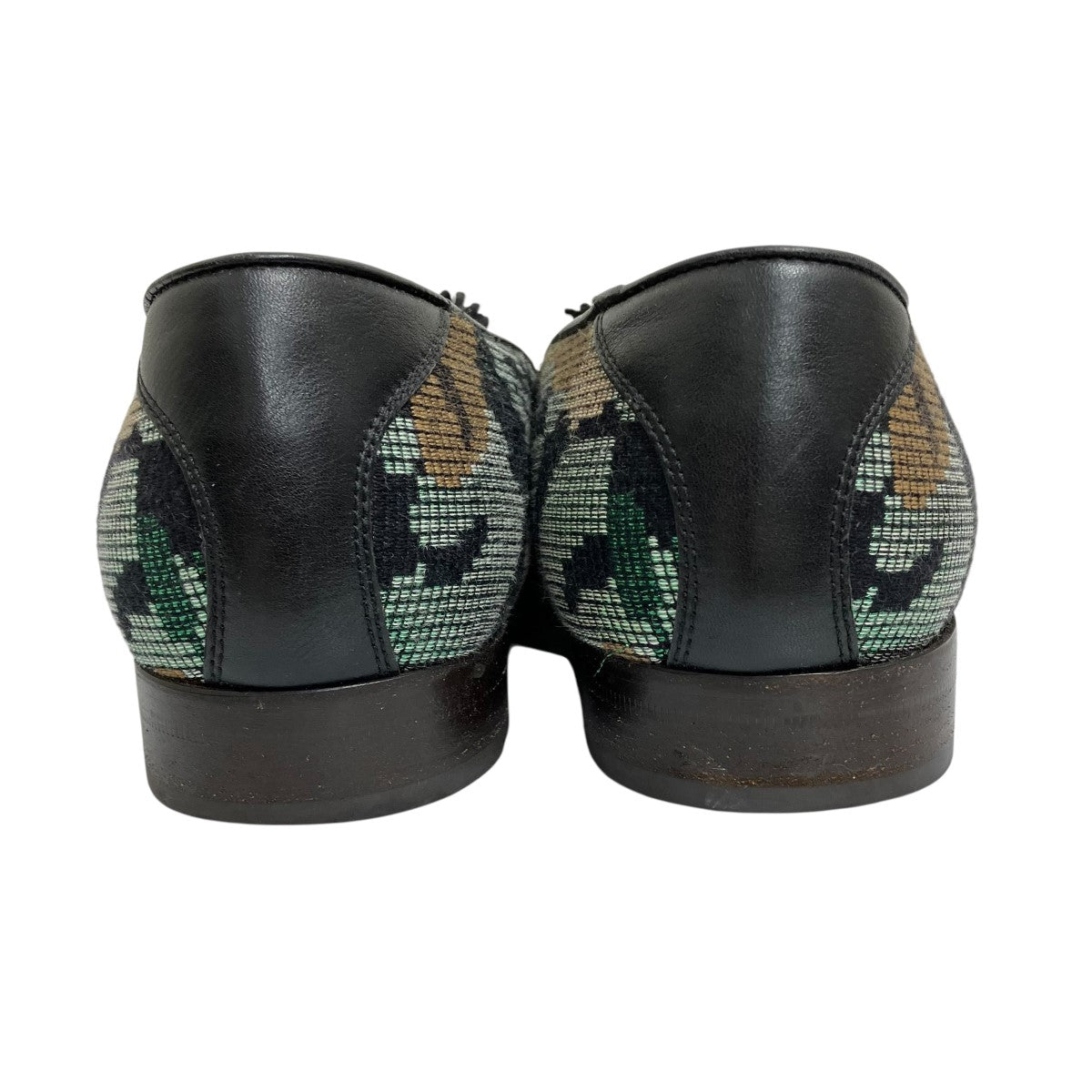 JIMMY CHOO カモ柄ローファー 古着・中古-2枚目のアイテム画像