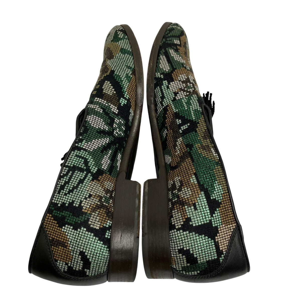 JIMMY CHOO カモ柄ローファー 古着・中古-9枚目のアイテム画像