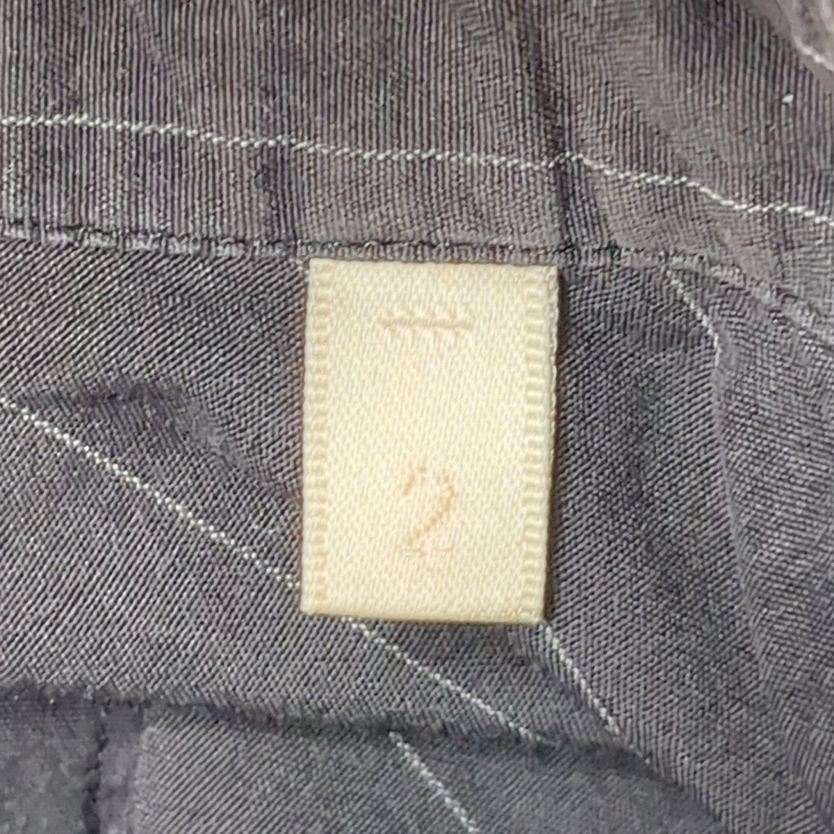 COMOLI(コモリ) ストライプバンドカラーシャツJ03-02002 J03-02002