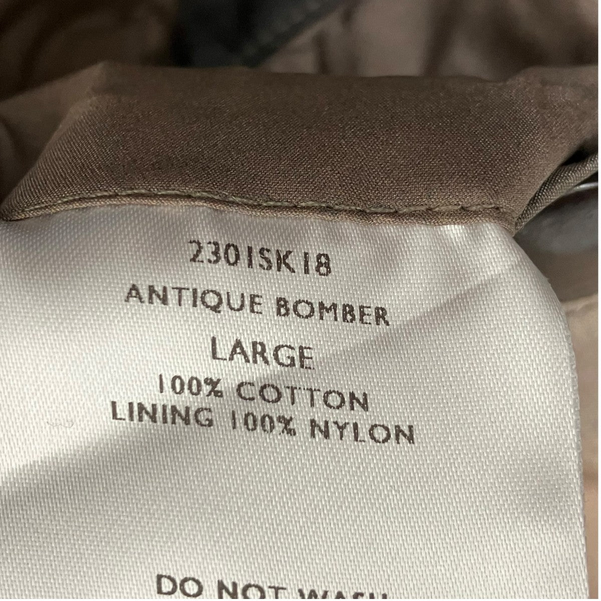 SHINYA KOZUKA 23SSANTIQUE BOMBER REVERSIBLEジャケット230ISKI8 古着・中古-9枚目のアイテム画像