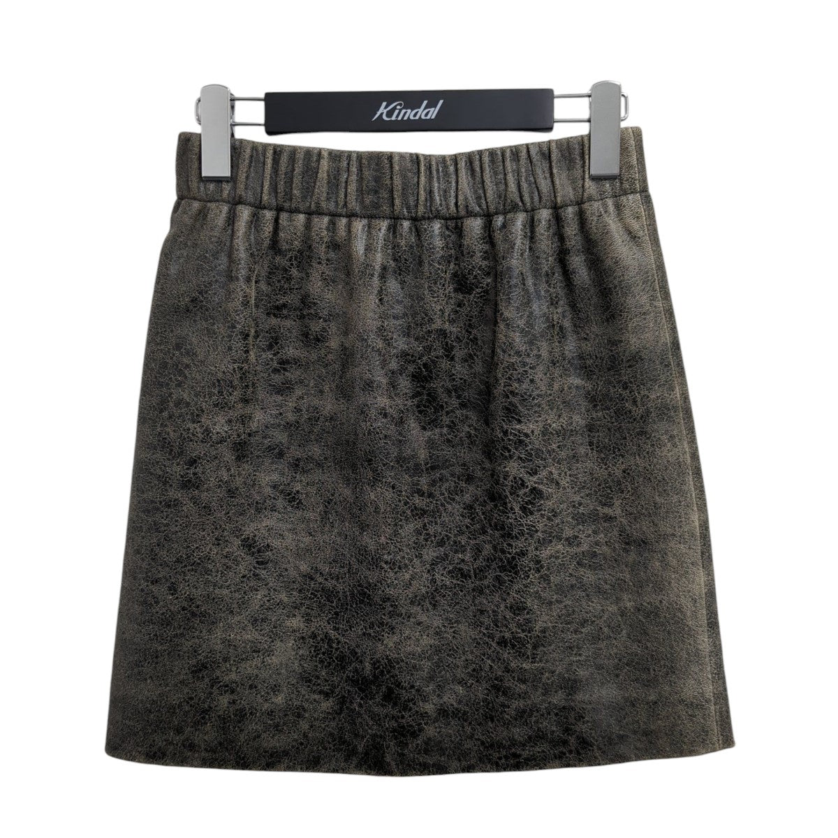MIU MIU レザースカートMPD591 古着・中古-1枚目のアイテム画像