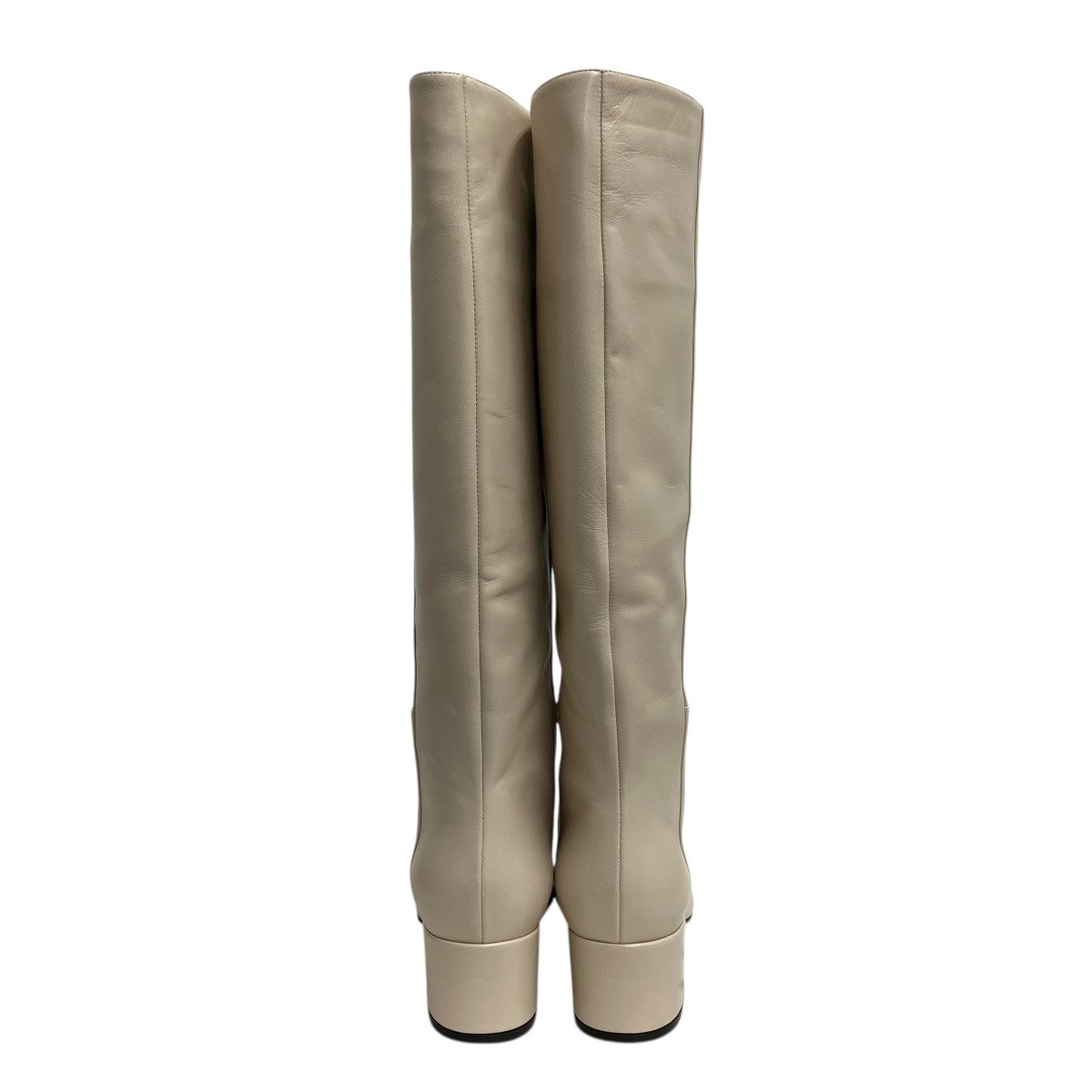 sergio rossi(セルジオロッシ) ロングブーツ アイボリー サイズ 37 1/2