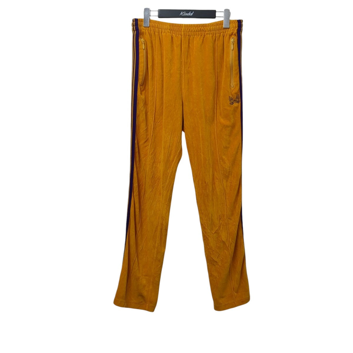 Needles ベロアパンツMサイズ Needles(ニードルズ) ベロアパンツGL220 GL220 オレンジ