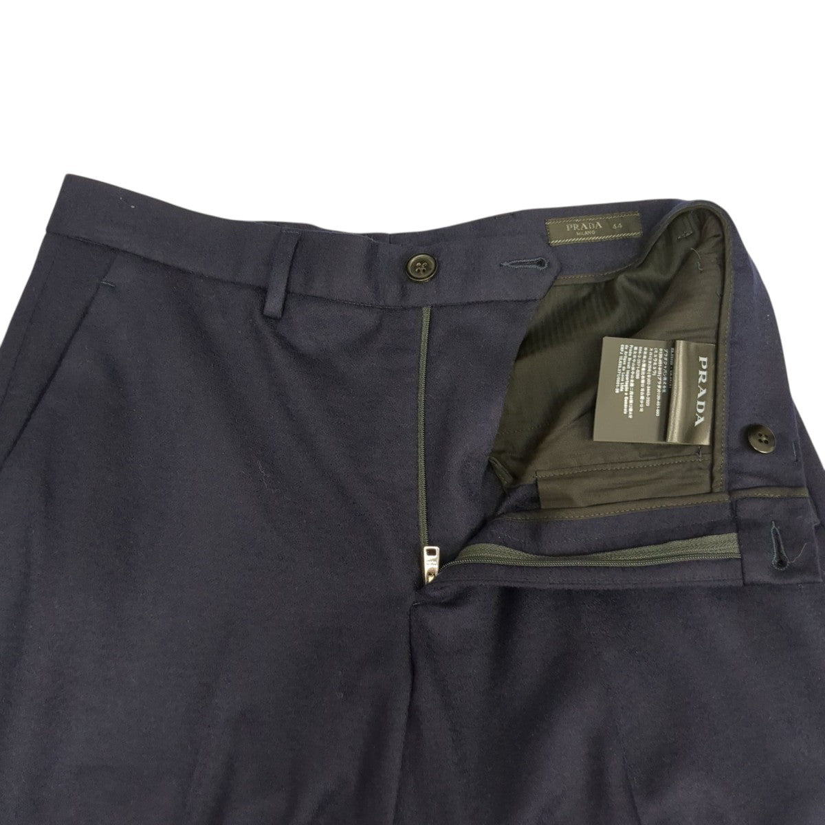 PRADA(プラダ) 2023ウールスラックスUP0194 UP0194 ネイビー サイズ 44