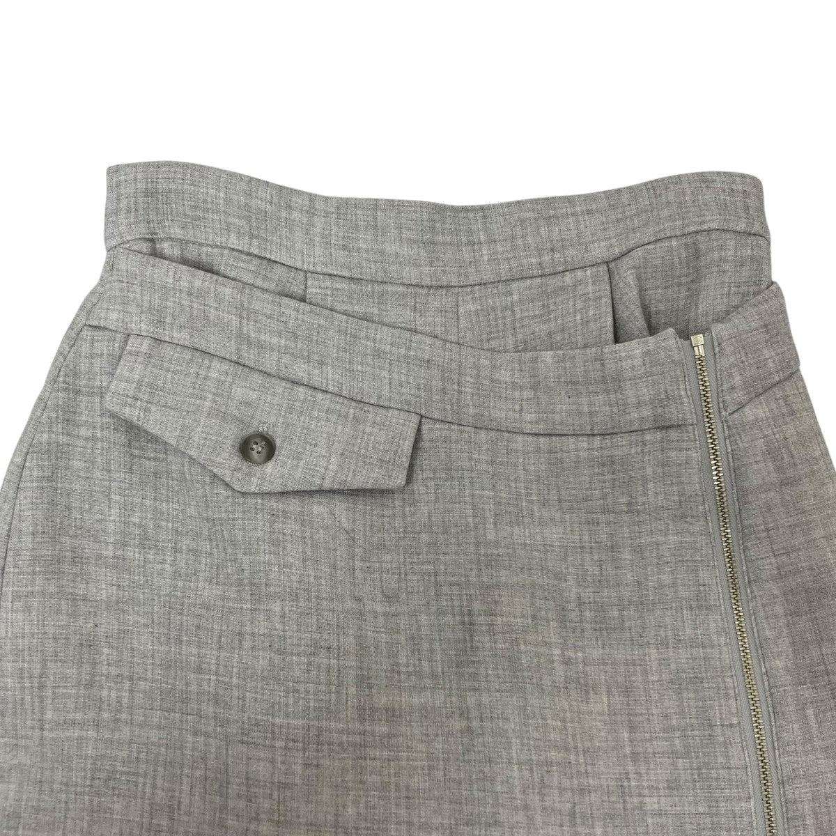 snidel スカート グレー SNIDEL｜アシメジップドレープスカート | Rakuten Fashion(楽天