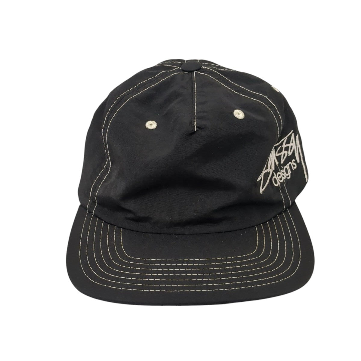 STÜSSY キャップ 古着 vintage ブラック 中古・古着通販】stussy (ステューシー) キャップ ブラック