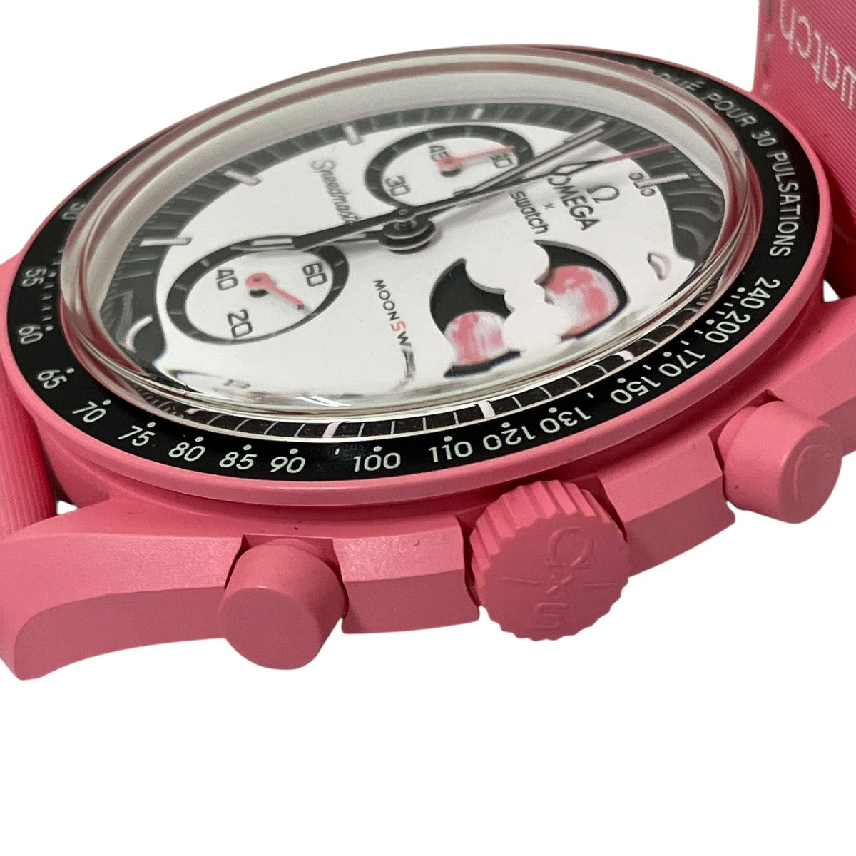 SWATCH×OMEGA MISSION TO THE PINK MOONPHASE腕時計S033P700 S033P700