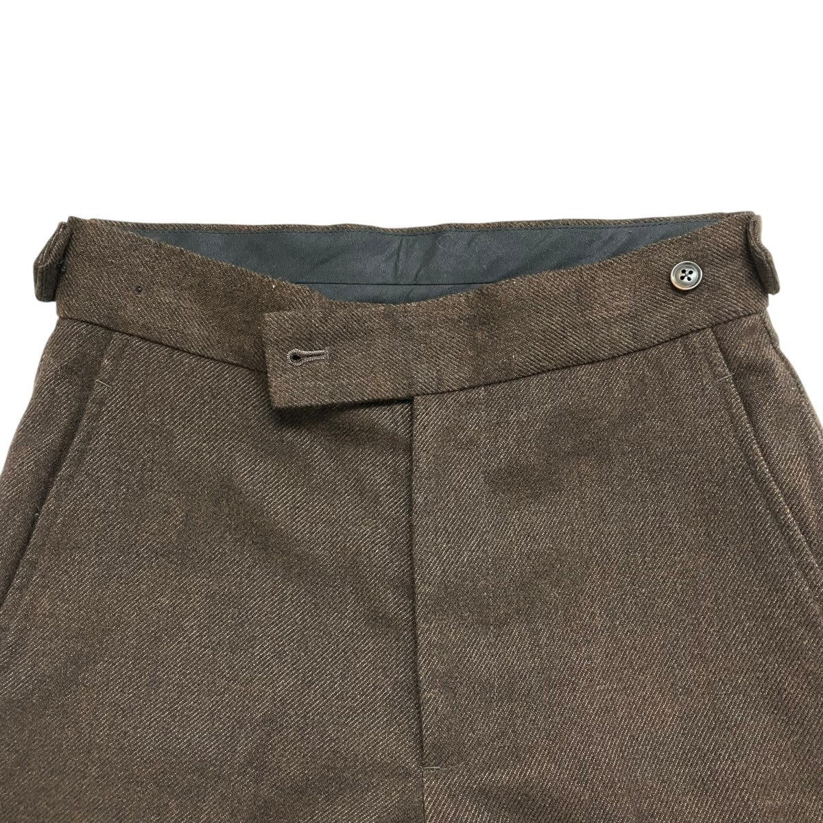 Side Tab TrouserウールパンツJO146