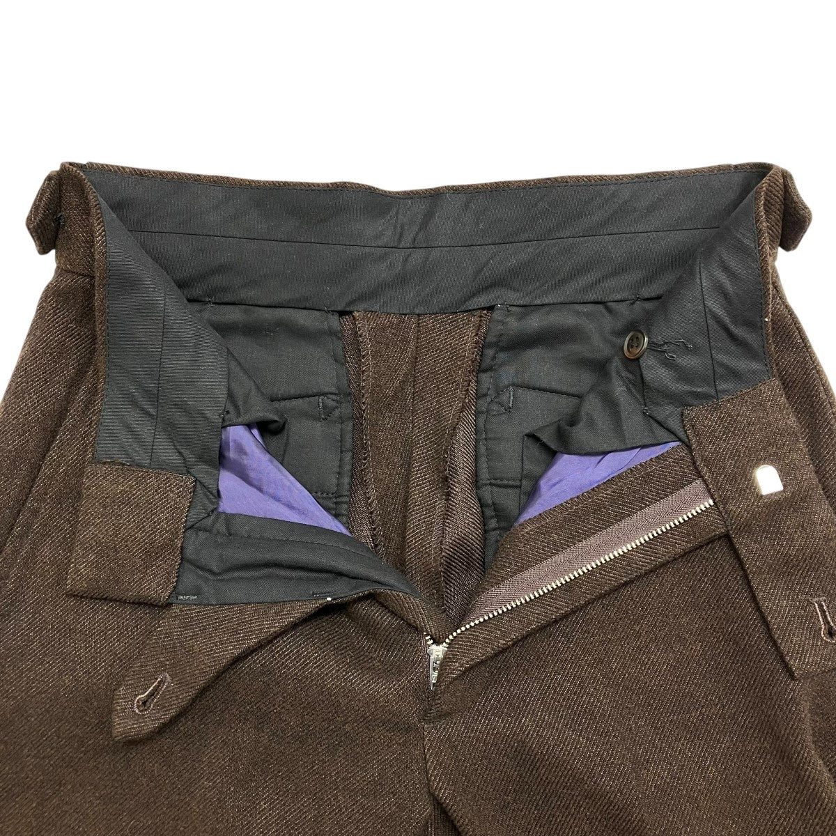 Side Tab TrouserウールパンツJO146