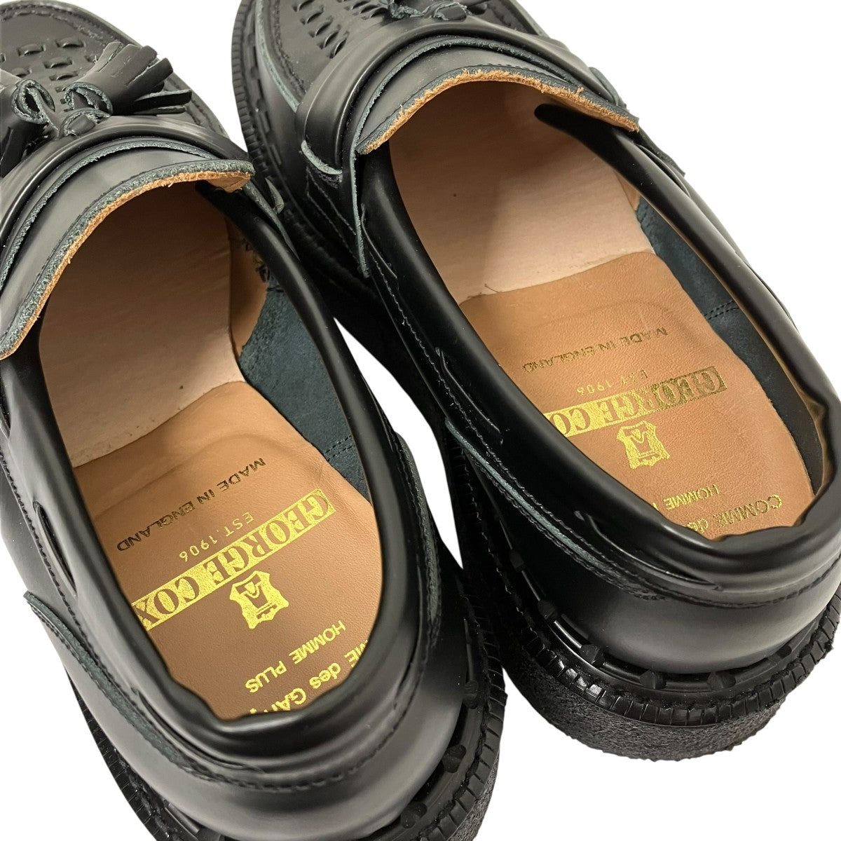 2025FW コムデギャルソンオムプリュス×ジョージコックス　タッセルローファー 2025FW コムデギャルソンオムプリュス×ジョージコックス タッセル