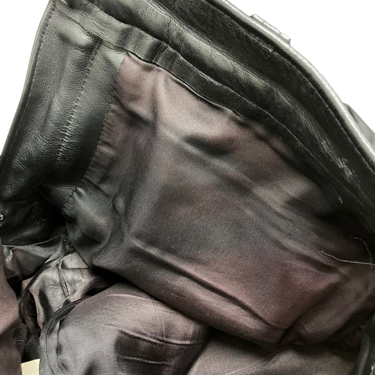 Schott(ショット) レザーパンツ ブラック サイズ 28｜【公式】カインド