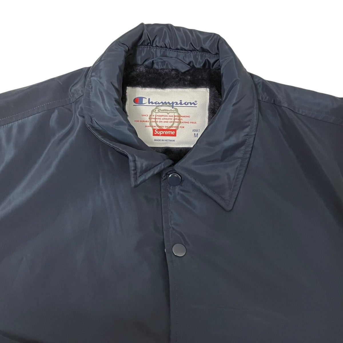 Supreme コーチジャケット Lサイズ ネイビー 000000025594_1_wfcHvdJ.jpg
