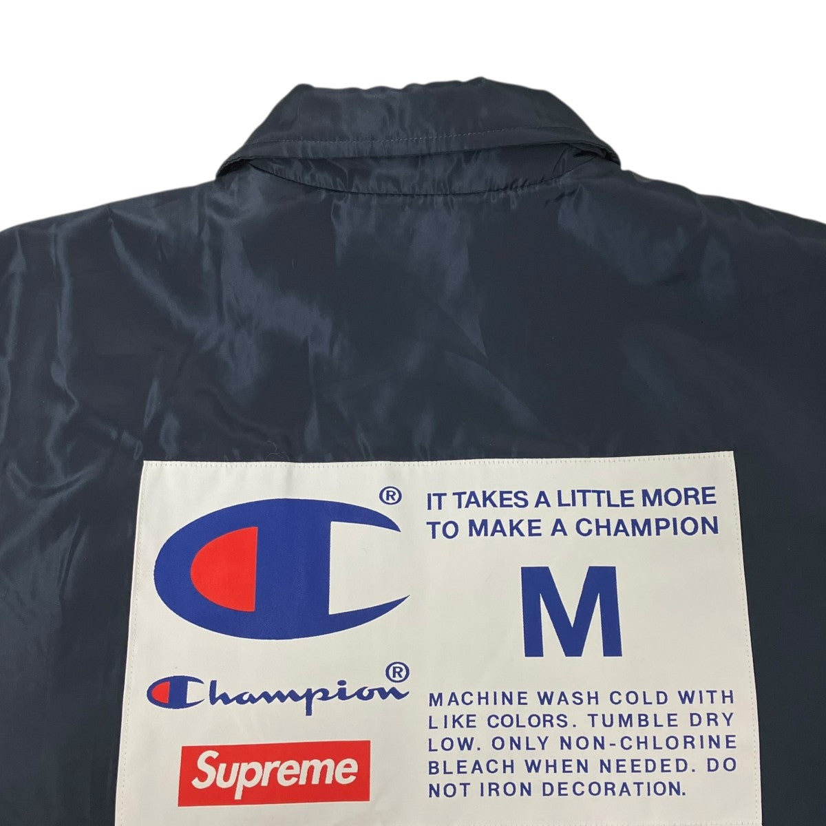Champion×Supreme コーチジャケット ネイビー サイズ M｜【公式