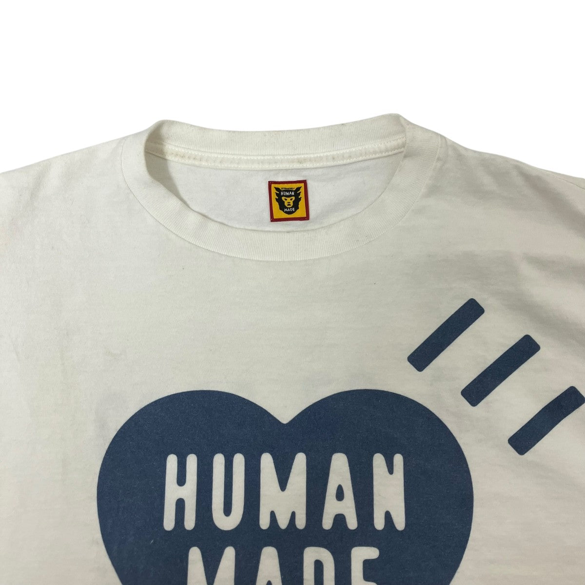 Human Made 長袖Tシャツ ホワイト　Ｌサイズ HUMAN MADE(ヒューマンメイド) 長袖Tシャツ ホワイト サイズ L
