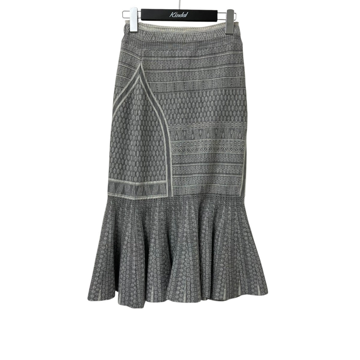24AWMishima Karatu Small Floral Pattern Knitted SkirtスカートMM24FW-KN110