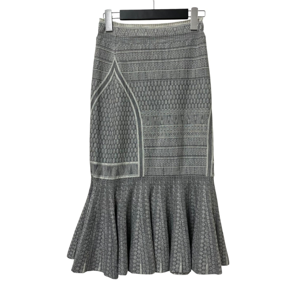 24AWMishima Karatu Small Floral Pattern Knitted SkirtスカートMM24FW-KN110