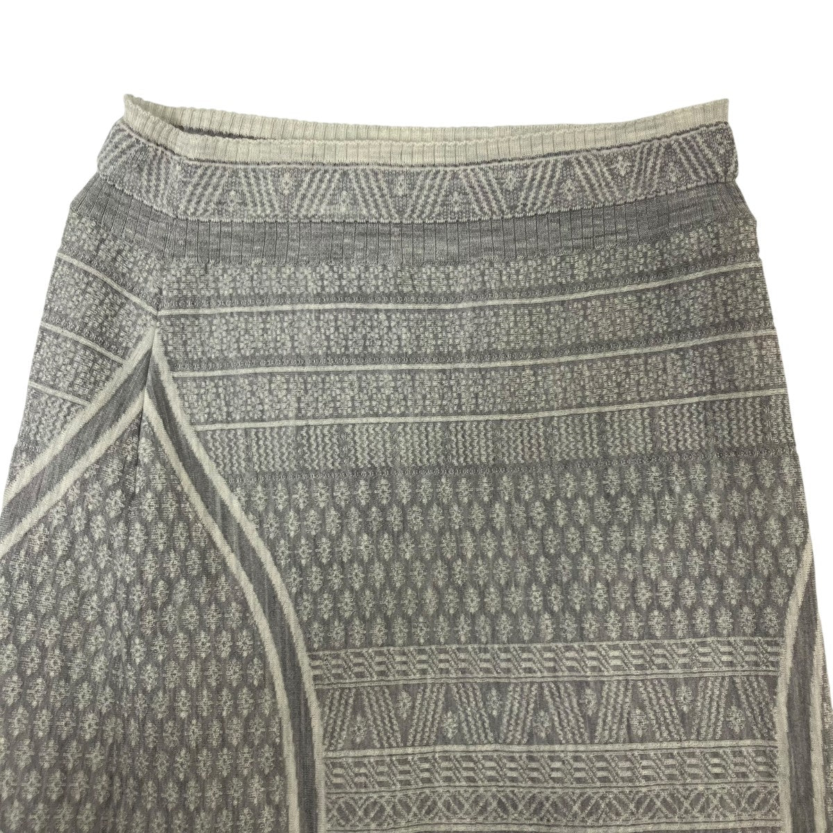 24AWMishima Karatu Small Floral Pattern Knitted SkirtスカートMM24FW-KN110