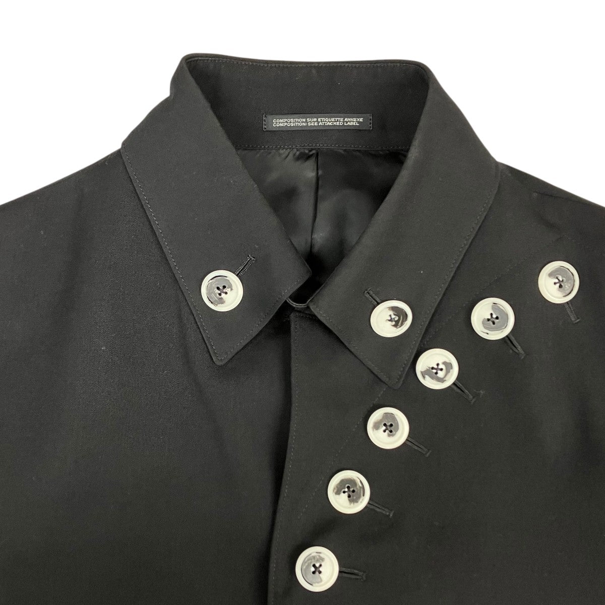 Yohji Yamamoto pour homme(ヨウジヤマモトプールオム) 19AW白釦JKT