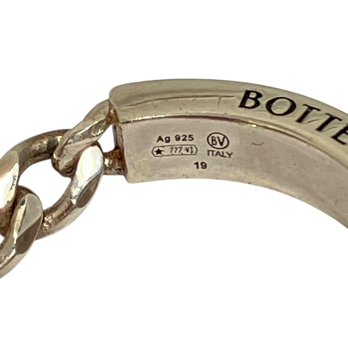 BOTTEGA VENETA(ボッテガヴェネタ) チェーンリング シルバー