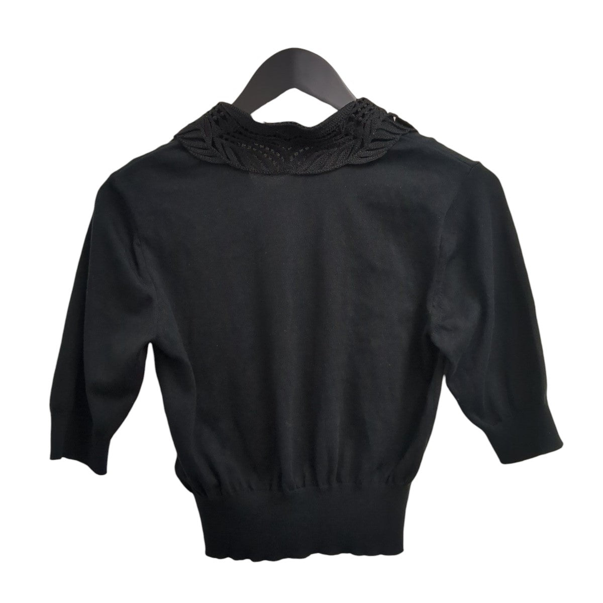 25AWEmbroidery Collar Knitted TopニットポロシャツMM25FW-KN037