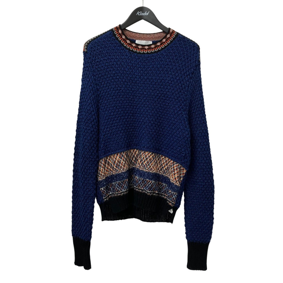 Lame Tweed Knit PulloverニットMM19AW-KN066
