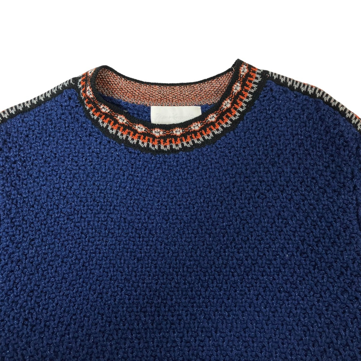 Lame Tweed Knit PulloverニットMM19AW-KN066