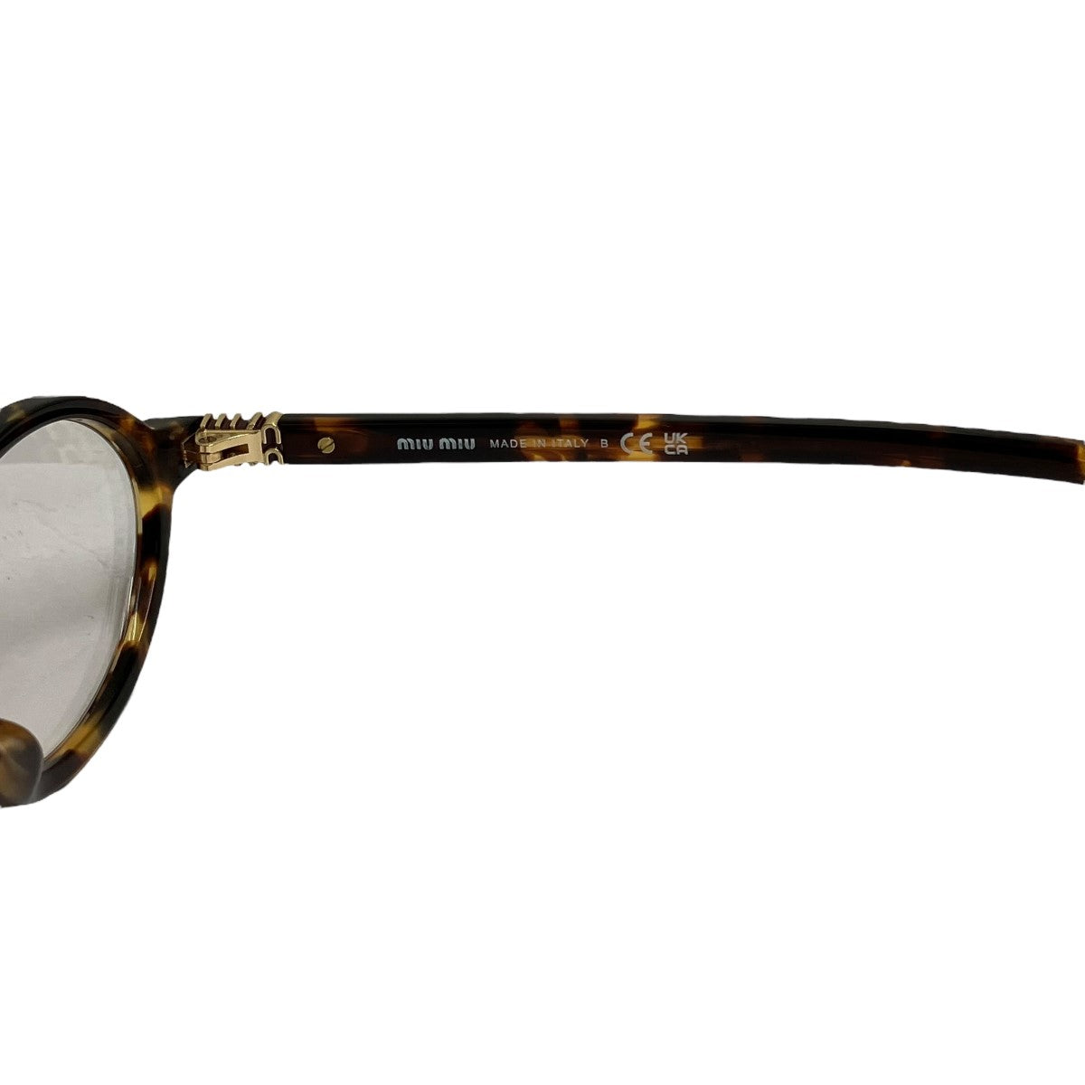 MIU MIU(ミュウミュウ) 眼鏡SMU 04Z-F SMU 04Z-F ブラウン｜【公式