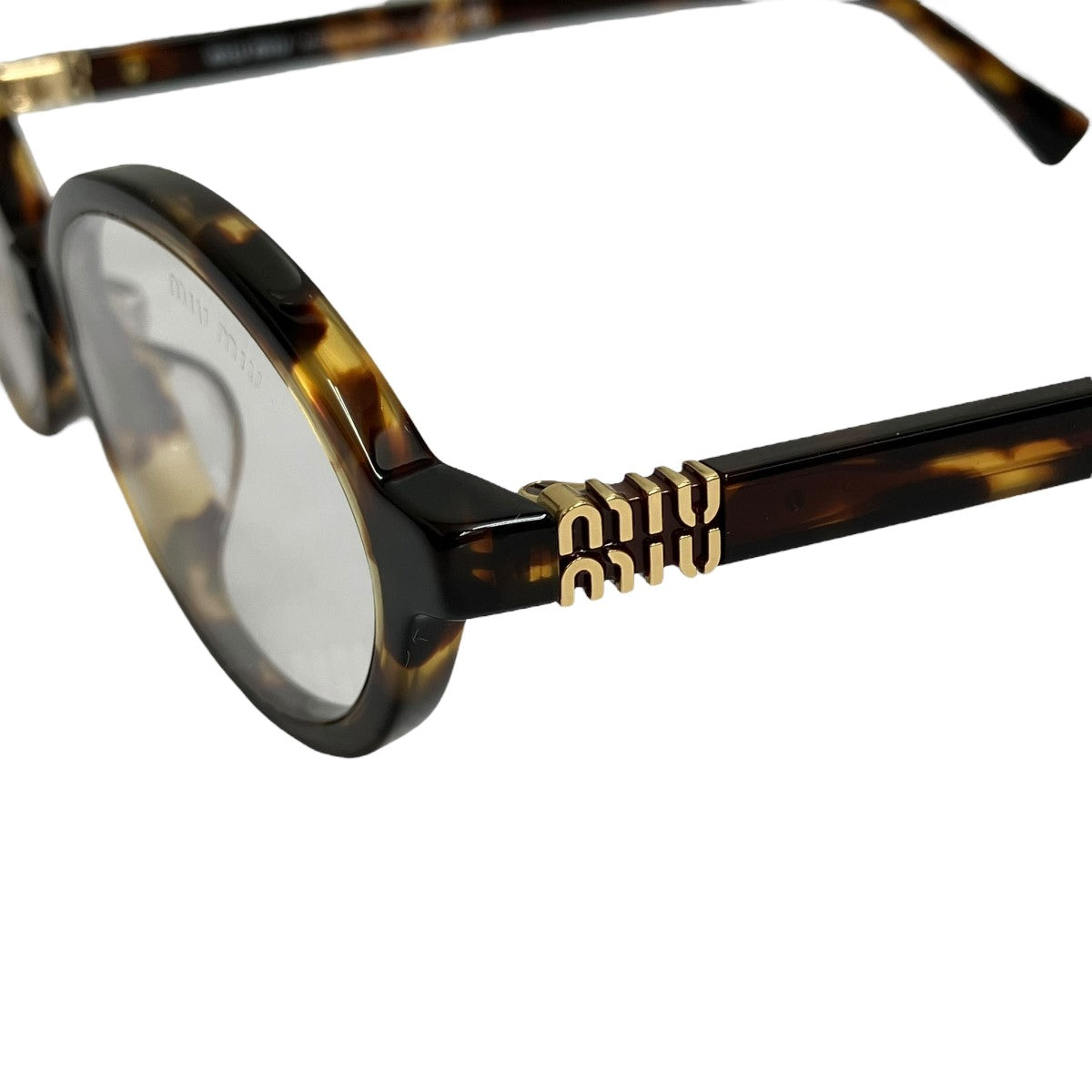 MIU MIU(ミュウミュウ) 眼鏡SMU 04Z-F SMU 04Z-F ブラウン｜【公式