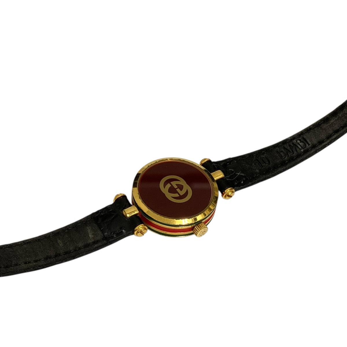 正規品　グッチ　GUCCI 腕時計　1500 ゴールド/ブラック グッチ 時計 レディース 1500 YA015512 ブラック×ゴールド