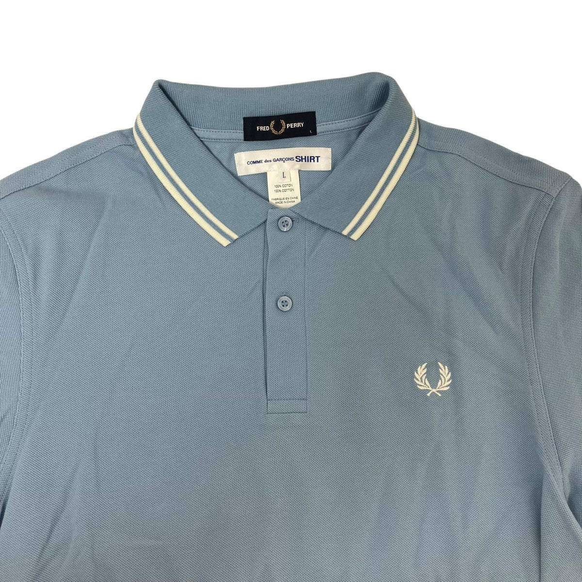 FRED PERRY×COMME des GARCONS SHIRT ポロシャツ 古着・中古-3枚目のアイテム画像