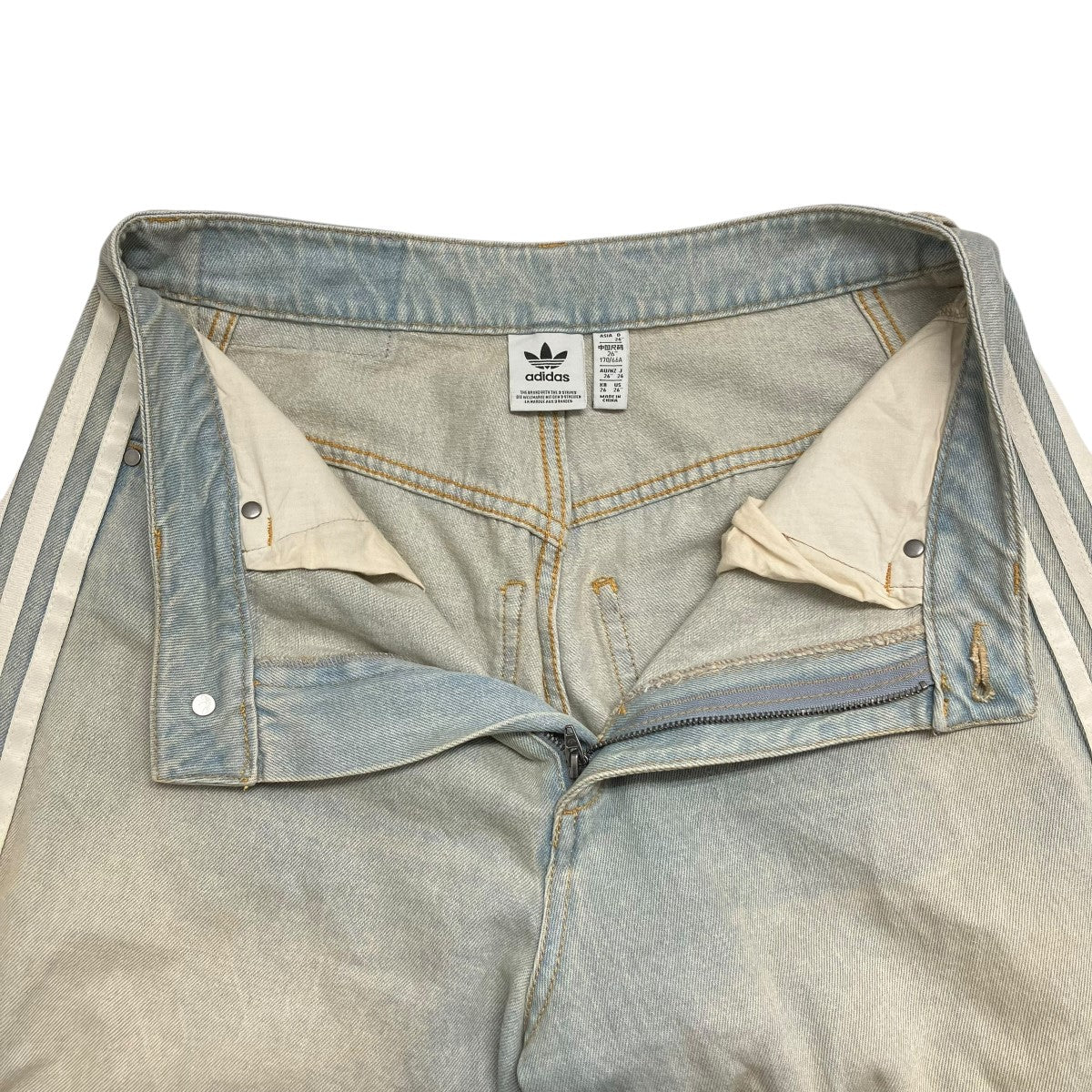 adidas(アディダス) BANANA FITED WASHED DENIM PANTデニム