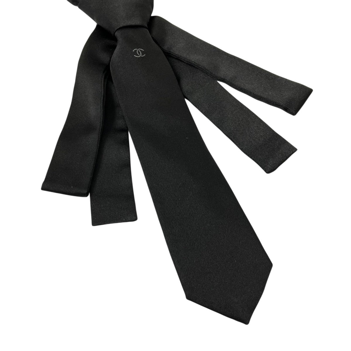 CHANEL シャネル　ブラックネクタイ CHANEL(シャネル) ネクタイ ブラック｜【公式】カインドオルオンライン