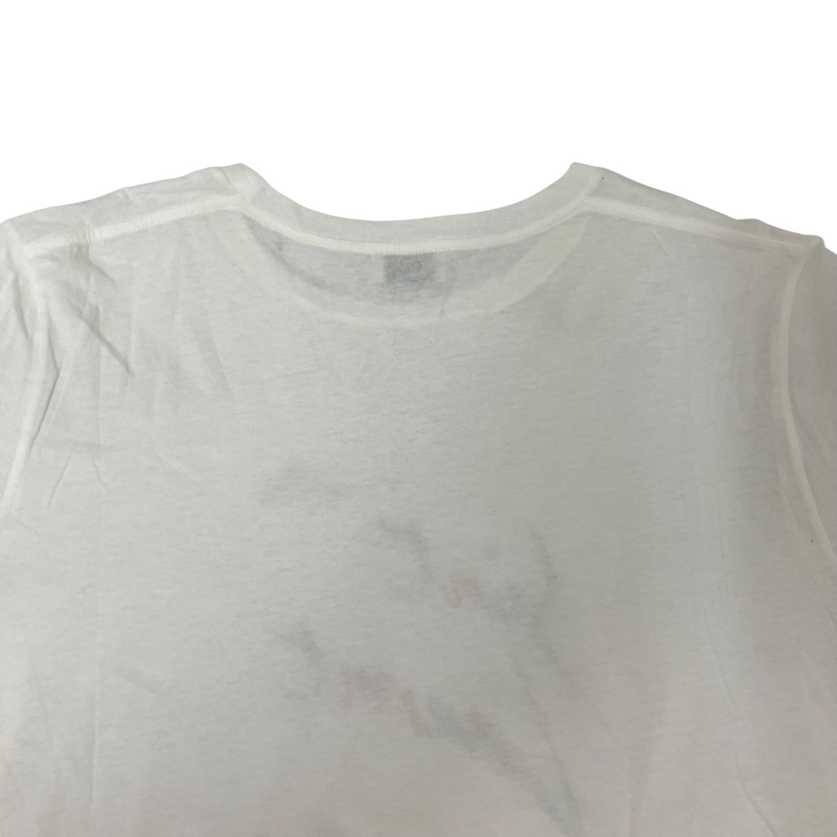 Saint Laurent Paris 18SSマルチカラーシグネチャーロゴプリントTシャツ553438 古着・中古-4枚目のアイテム画像