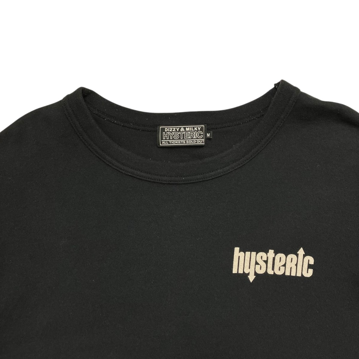HYSTERIC GLAMOUR ブラック 半袖Tシャツ HYSTERIC GLAMOUR - HYSTERIC MOVIE Tシャツ / ブラック | Tempt