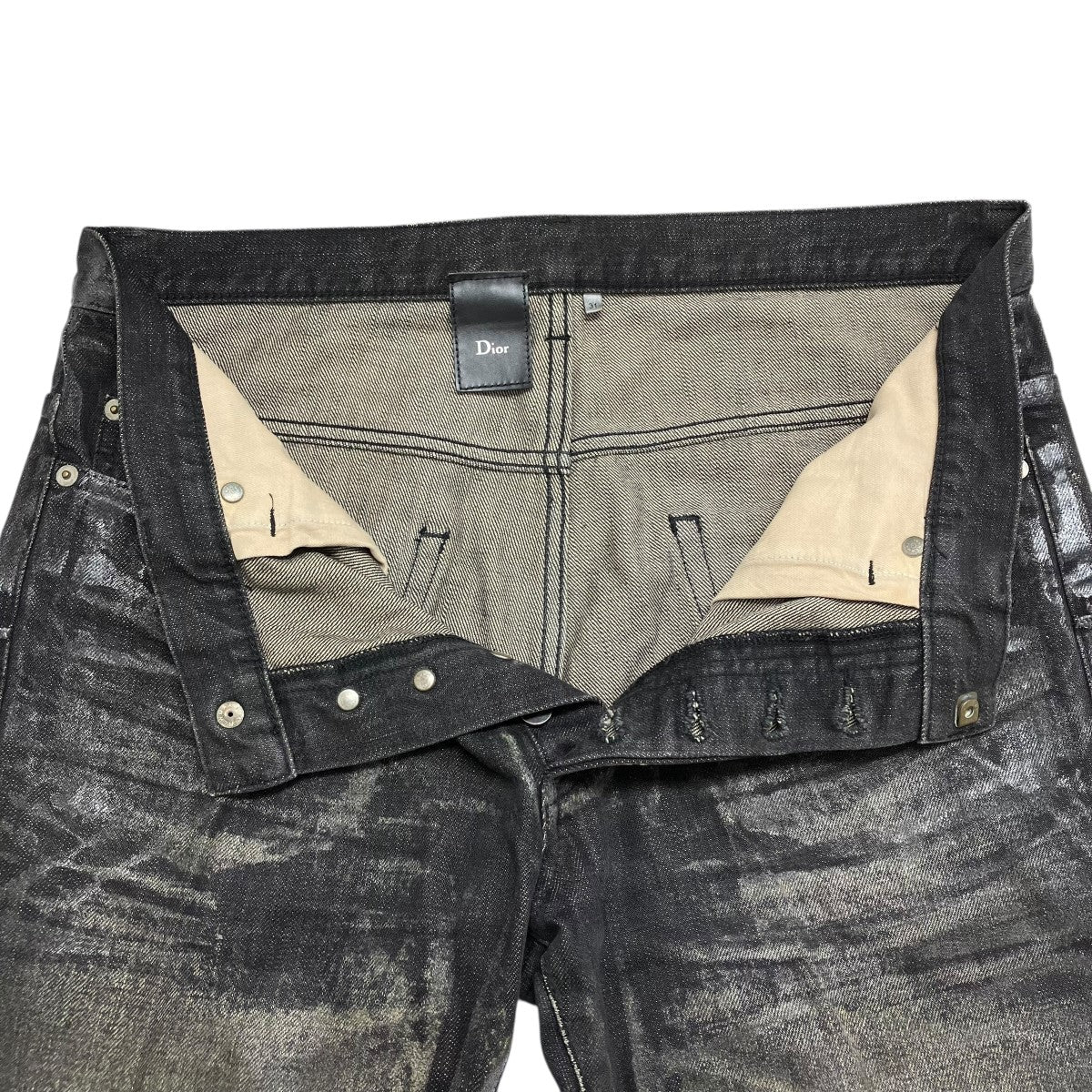 エディ期 DIOR HOMME 04AW ブラックデニム Dior Homme(ディオールオム) 04AWデニムパンツ4HH1018675 4HH1018675