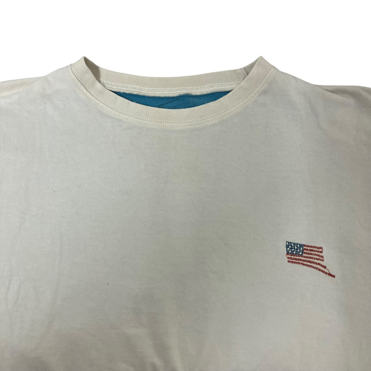 KAPITAL 天竺 2TONE BIG Tシャツ BONETシャツEK-939 古着・中古-3枚目のアイテム画像