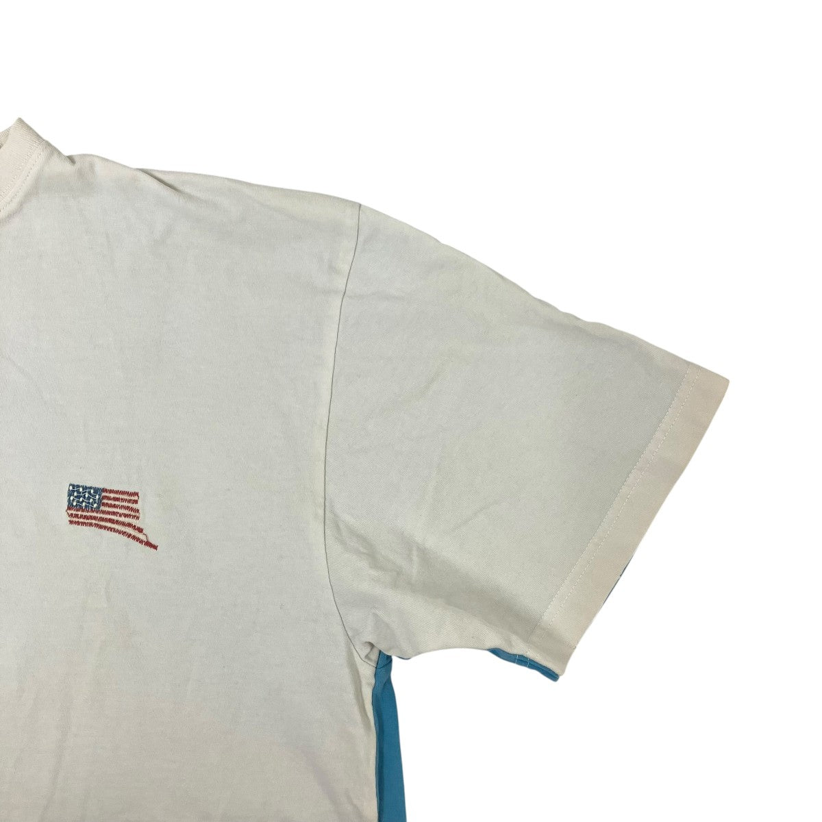KAPITAL 天竺 2TONE BIG Tシャツ BONETシャツEK-939 古着・中古-5枚目のアイテム画像