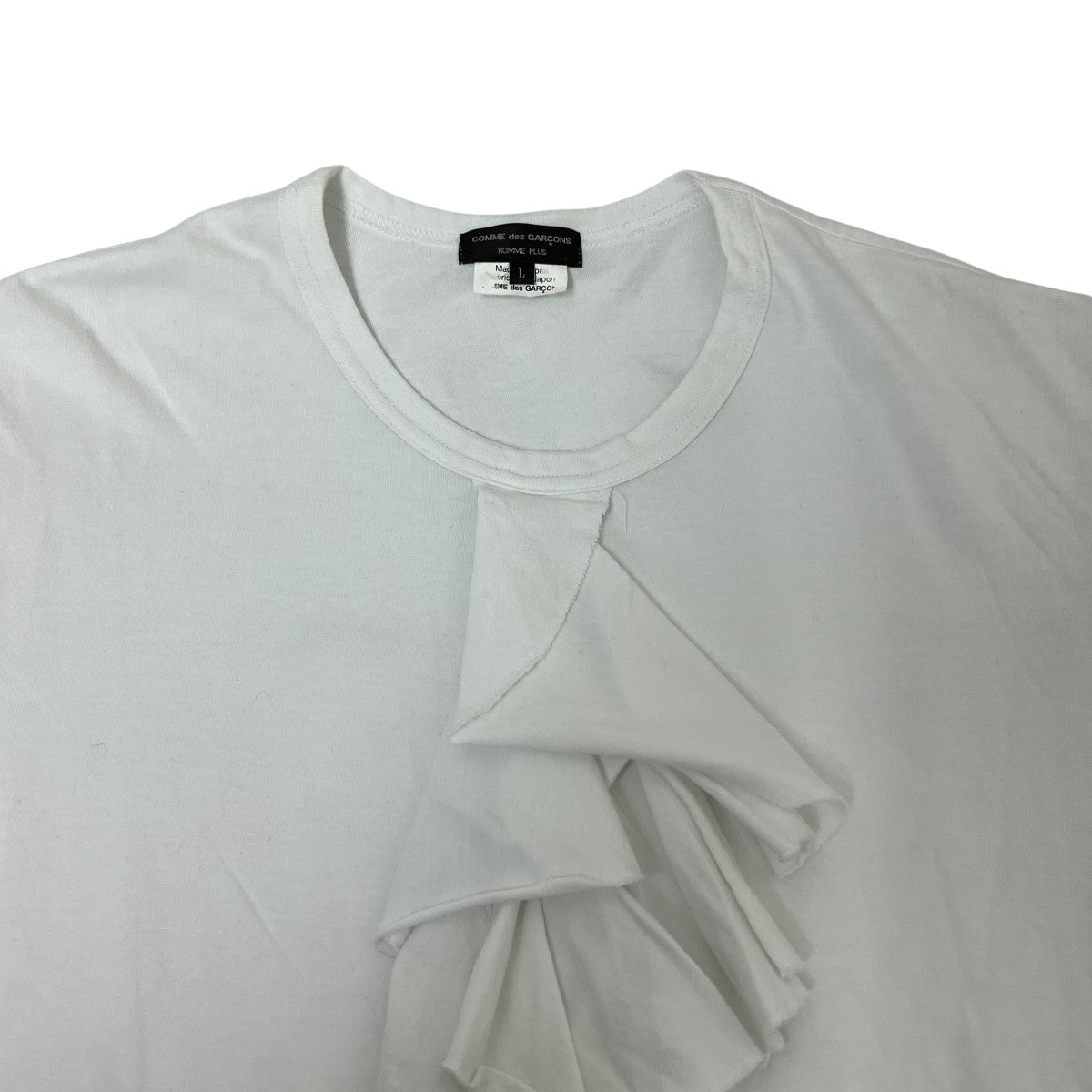 COMME des GARCONS HOMME PLUS フリルTシャツPE-T017 古着・中古-3枚目のアイテム画像