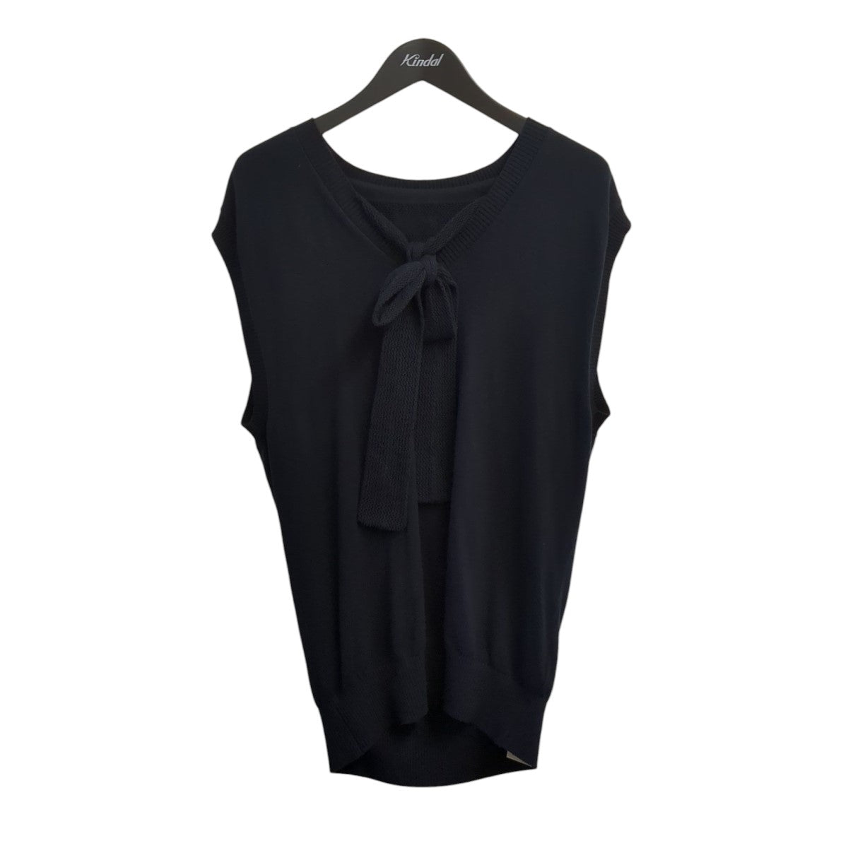 BED J．W． FORD Scarf knit vest22SS-B-KT02 古着・中古-1枚目のアイテム画像