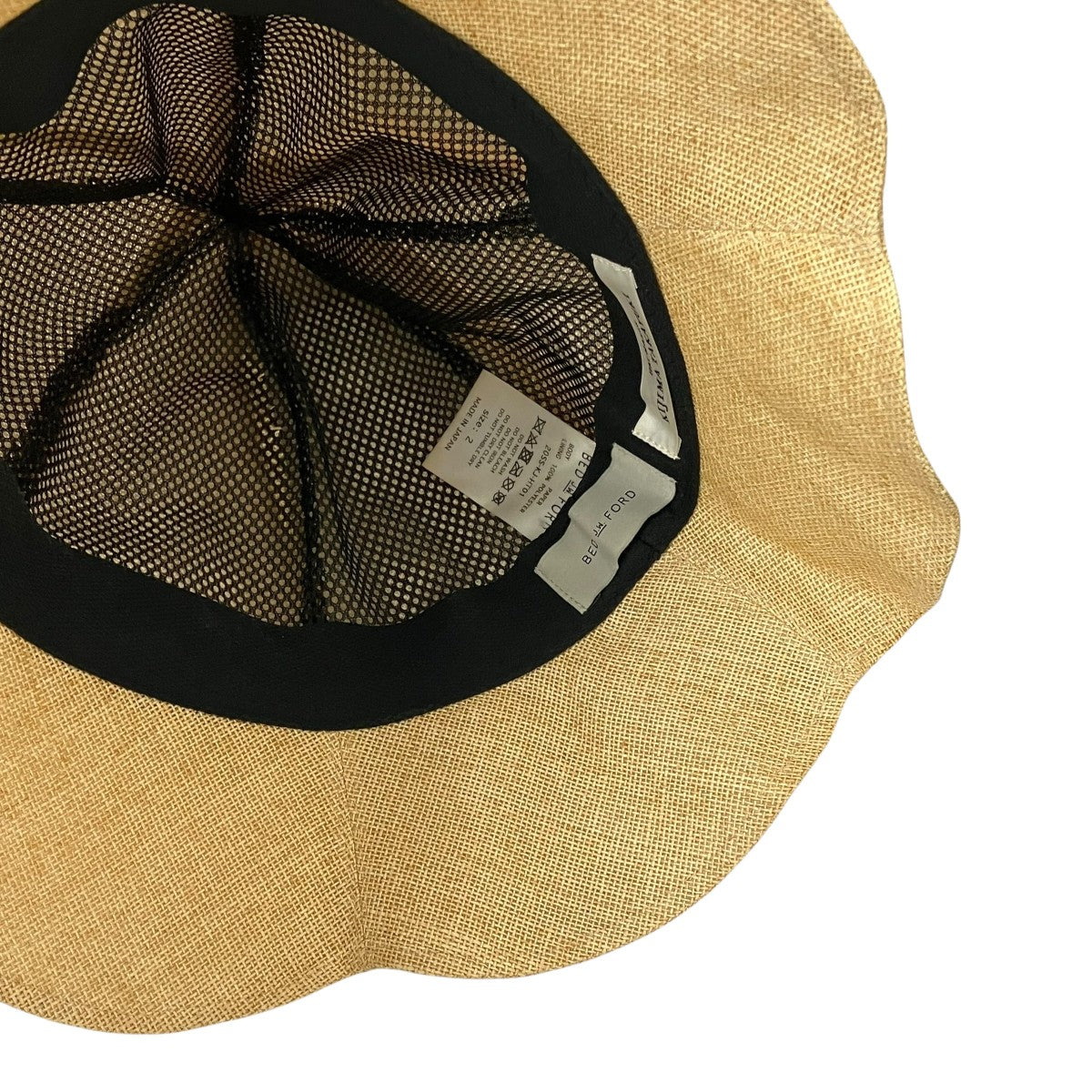 KIJIMA TAKAYUKI×BED J．W． FORD Tulip Hatハット20SS-KJ-HT01 20SS