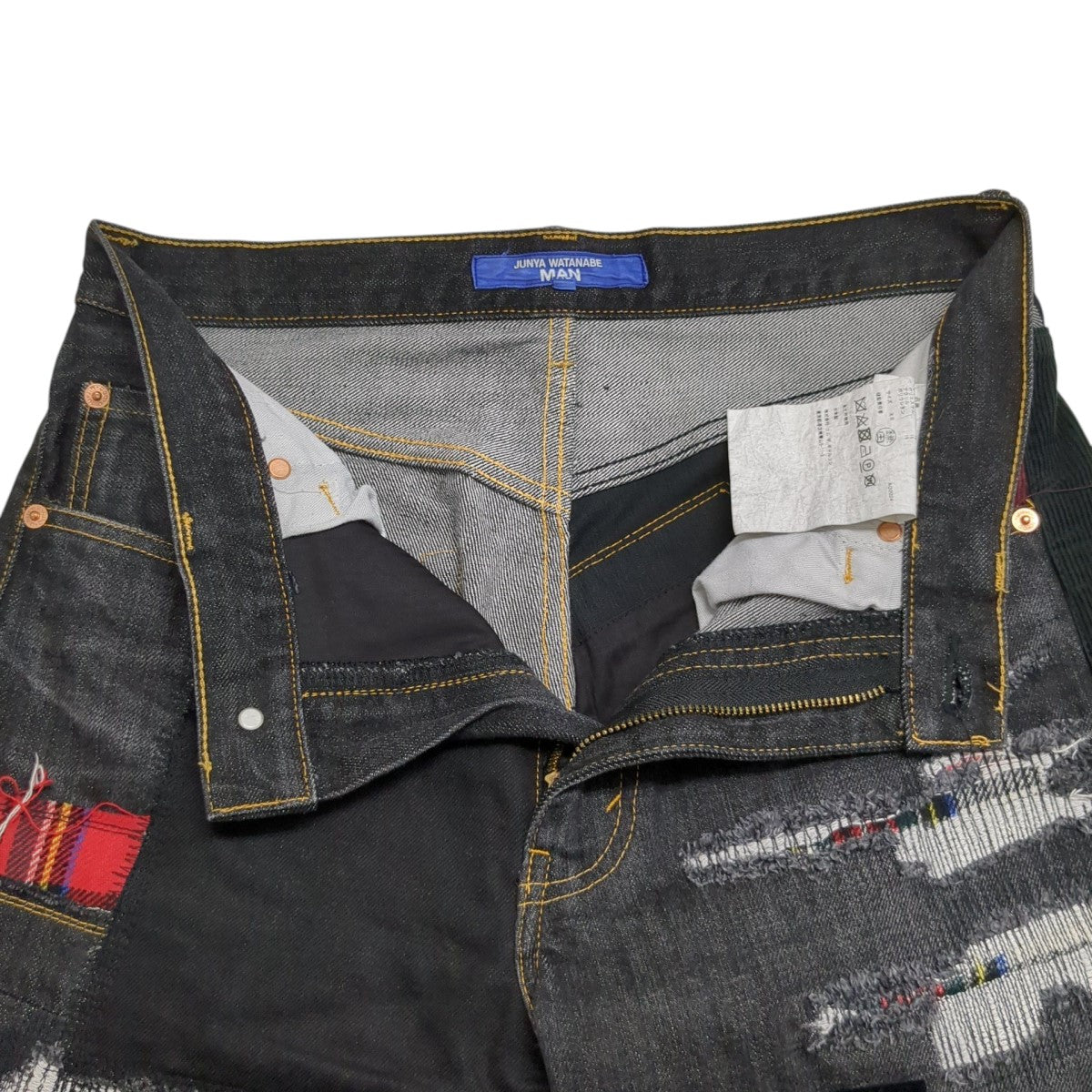 JUNYA WATANABE MAN 25SSPatchwork JeansデニムパンツWO-P040 WO-P040
