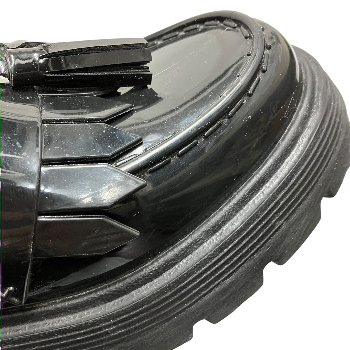 コムデギャルソンガール　メリッサ　コラボ　黒　ローファー COMME des GARCONS 国内買付 メリッサコラボ タッセルローファー