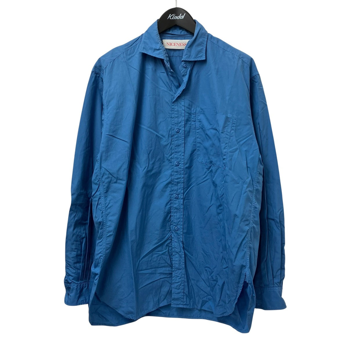NICENESS D．D．S BLUEシャツNN-2001Y11 古着・中古-1枚目のアイテム画像