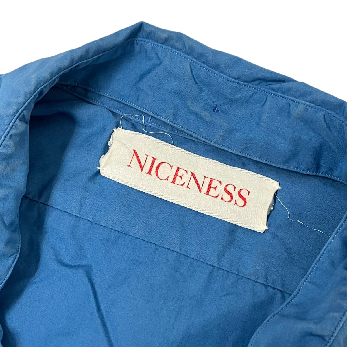 NICENESS D．D．S BLUEシャツNN-2001Y11 古着・中古-6枚目のアイテム画像