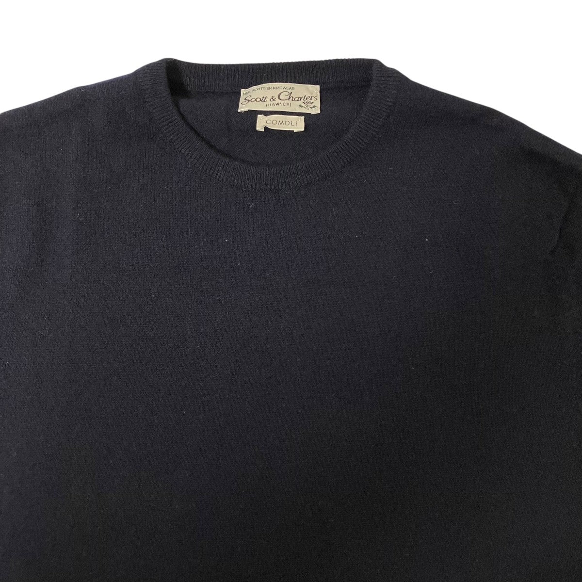 COMOLI(コモリ) SCOTT＆CHARTERS別注ニットW03-06002 W03-06002