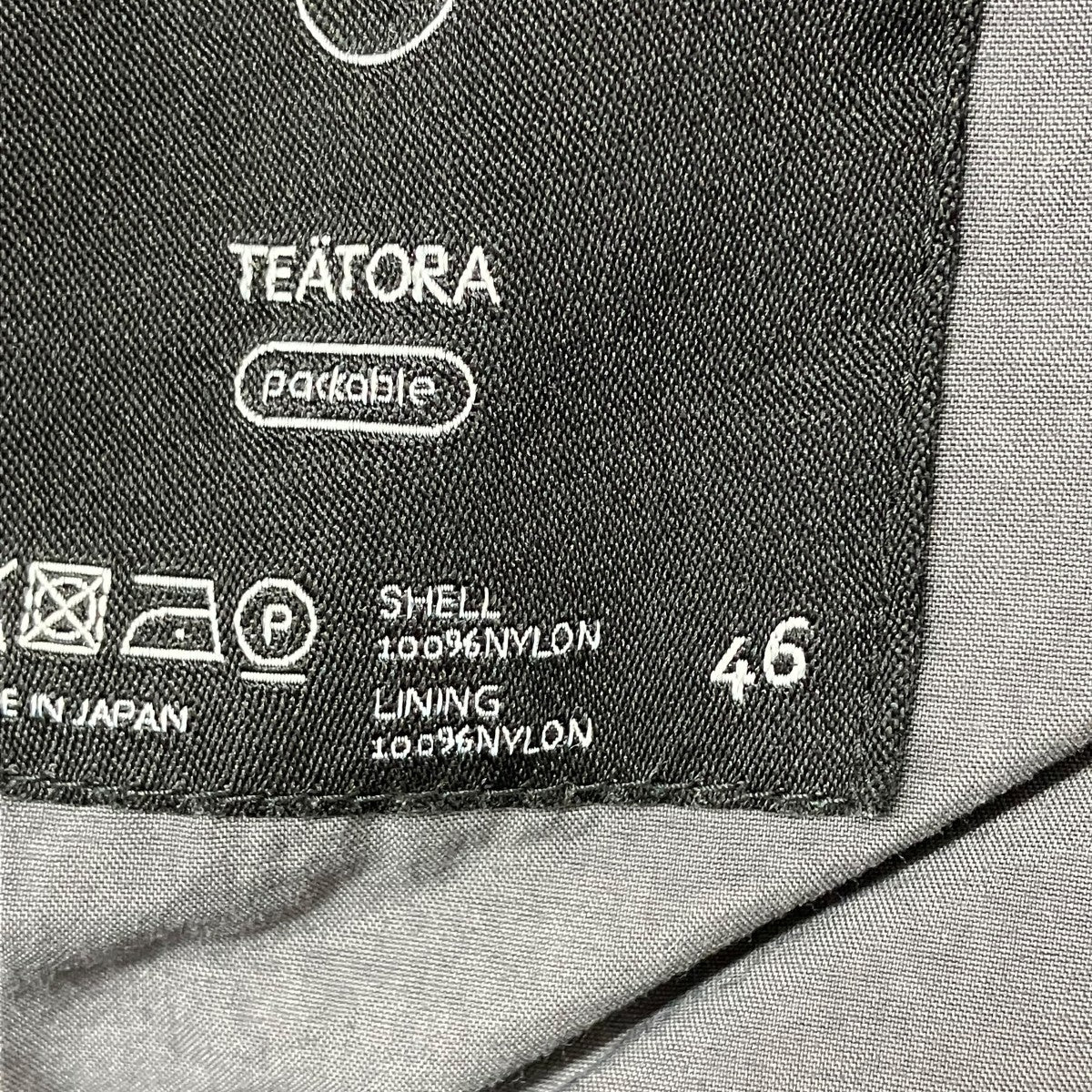 TEATORA DEVICE COAT packableコートtt-102-P 古着・中古-7枚目のアイテム画像