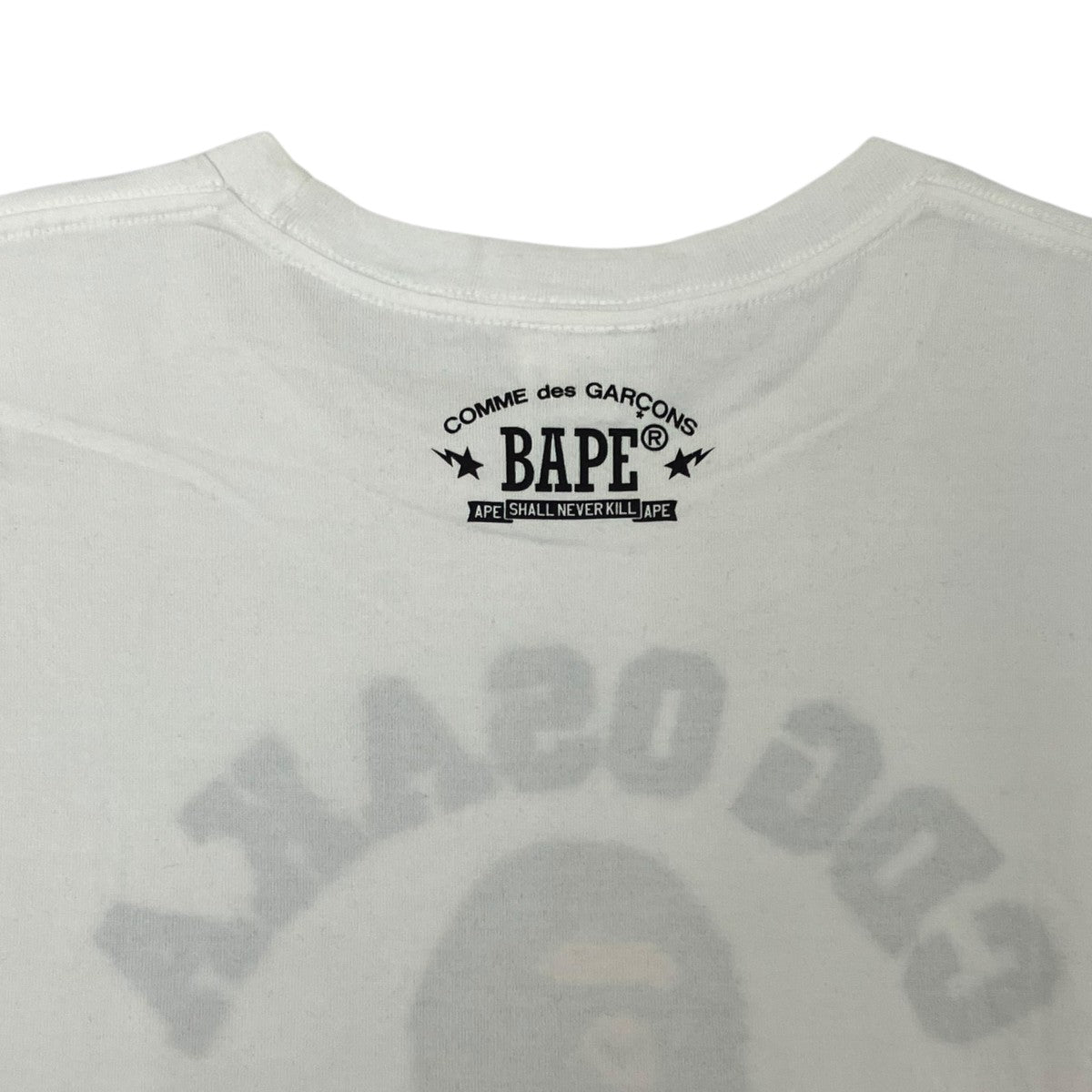 COMME des GARCONS×A BATHING APE Tシャツ001TEI231909C 古着・中古-4枚目のアイテム画像