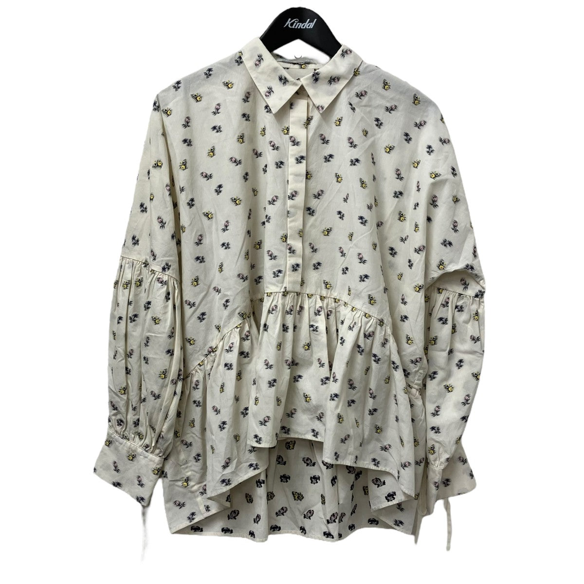 Cecilie Bahnsen(セシリーバンセン) Ace Top半袖シャツ グレー